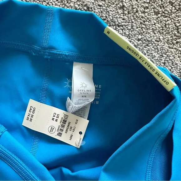 Aerie Offline Goals 7/8 Legging Hi Rise Size Medium - Picture 2 of 8